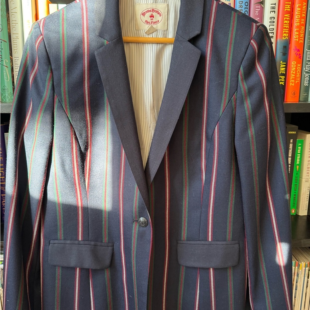 Brooks Brothers Multicolor Striped Blazer